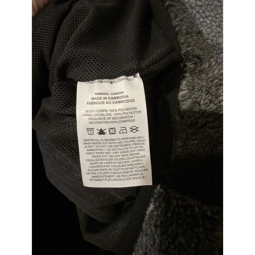 Nike Club Fleece Winterized Men's Size XXL Half-Zip Black White FZ0896-010